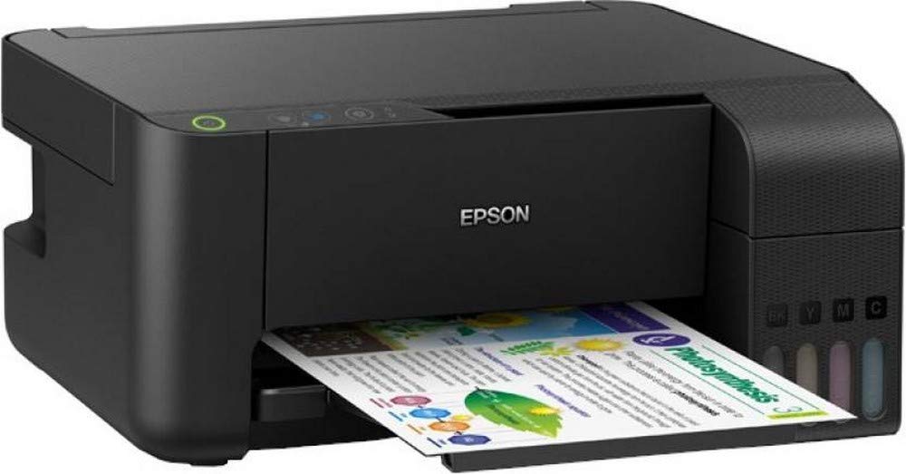 Epson EcoTank L3150 Imprimante à réservoir d'encre tout-en-un Wi-Fi -Noir Epson EcoTank L3150 Imprimante à réservoir d'encre tout-en-un Wi-Fi -Noir